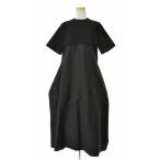 ショッピングカンフル HeRIN.CYE / ヘリンドットサイ 530ISM83-2161 Dimension dress ディメンションドレスマキシ 五分袖ワンピース