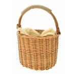 KAKATOO / カカトゥ 柳カゴバッグ ファー付き バッグ