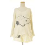 Chut! × PEANUTS / Chut! × Peanuts Snoopy V шея вязаный + шорты выставить 
