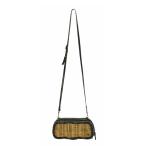 ebagos / エバゴス 38412 モチアルク ヤマコトバ 牛ソフト レザー ショルダーベルト付き籐付き長財布 財布