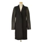 ショッピングzara ZARA WOMAN / ザラウーマン 袖レザー × メルトン コート