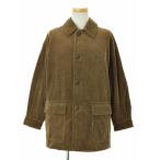 BURBERRY / Burberry 90s вельвет пальто с отложным воротником 