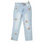 Desigual /te jig aru22SWDD07 цветочный принт укороченные брюки распорка джинсы Denim брюки 