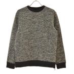 H&amp;M / H and M боковой Zip вязаный длинный рукав тренировочный 