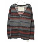 Virgo / bar goVG-KNIT-01 окантовка вязаный длинный рукав кардиган 