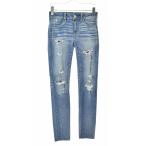 AMERICAN EAGLE / American Eagle JEGGING USED обработка super стрейч Denim брюки 