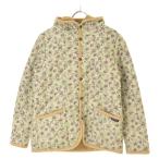 THE SMOCK SHOP SS-8248FP цветок принт внутренний флис с капюшоном . стеганная куртка 
