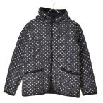 THE SMOCK SHOP / рубашка магазин SS-8248PT внутренний флис с капюшоном . точка стеганная куртка 