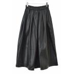 LOHEN / low hen25AW LH25W-PT080 ECO LEATHER SKIRT PANTS eko кожа юбка брюки юбка-брюки юбка 