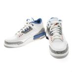 ショッピング2009年 NIKE / ナイキ 2009年製 136064-141 AIR JORDAN 3 RETRO TRUE BLUE エアージョーダン
