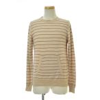 STILL BY HAND / стойка rubai рука KN0231 C×W 14G тянуть over окантовка рисунок длинный рукав вязаный свитер 