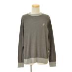 WHIMSY /wimji-23AW WMS-23AW2-006 REFLECTIVE RINGER SWEATER длинный рукав вязаный свитер 