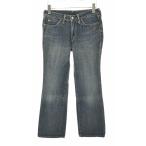 45rpm / 45R / four чай пять a-rupi- M USED обработка Denim брюки 