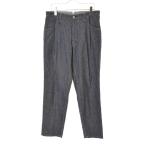 LANVIN COLLECTION / Lanvin коллекция 24SS L'Esprit Nouveau 2024 148265 P324 PARIS JEANS SLACKSlinen. Denim брюки 