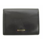 JIL SANDER / ジルサンダー TINY WALLET レザー三つ折り 財布