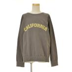 ショッピングミク MIXTA / ミクスタ USA製 CALIFORNIA 製品染めラグラン 長袖スウェット