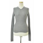 ショッピングカンフル MIU MIU / ミュウミュウ MML607 1033 Vネックシルクリブ 長袖ニットセーター