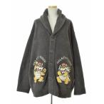 gelato pique × SUPER MARIO / ジェラートピケ × スーパーマリオ PUNT241043 ベビモコジャガードショールカーディガン クッパ 長袖カーディガン