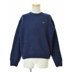 SUPREME / シュプリーム 25AW Small Box Waffle Sweater Navy 長袖ニットセーター