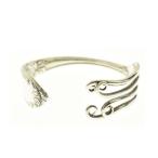 WAKAN SILVER SMITH /wa can серебряный Smith Antique fork bangle браслет 