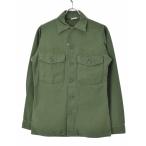 US ARMY / ���[�G�X�A�[�~�[ 60s SHIRT, MAN'S COTTON SATEEN OG 107 4th pattern 65��� �����V���c