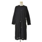 ゴーシュ / ゴーシュ G124-E026 コットンシルクシャツロング 長袖ワンピース