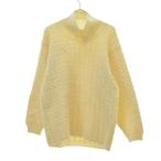  б/у одежда / полный gi с высоким воротником длинный рукав вязаный свитер 