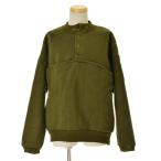 Maharishi / マハリシ ミリタリー 再構築 リメイク 裏起毛 ヘンリーネック 長袖スウェット