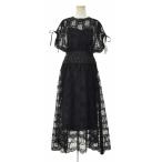 ESTNATION / エストネーション ESSENCEOFLUXURY 32-109-11-050001 レースドレスマキシ 半袖ワンピース