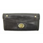 COACH / コーチ ターンロック ロングレザー 財布