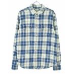 AMERICAN EAGLE / アメリカンイーグル CLASSIC FIT インディゴチェック 長袖シャツ