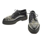 ALEXANDER McQUEEN / アレキサンダーマックイーン 394761 厚底 スタッズ レザーシューズ