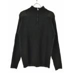 S-THREE половина Zip длинный рукав вязаный свитер 