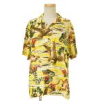 POLO RALPH LAUREN / ポロ ラルフローレン CLASSIC FIT レーヨン 虎 蛇 鷲 アロハ ハワイアン オープンカラー 半袖シャツ