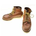 RED WING / レッドウイング サイド刺繍羽タグ 875 モックトゥ ブーツ