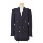 Aquascutum / アクアスキュータム イングランド製 金釦 ダブルブレザー ジャケット