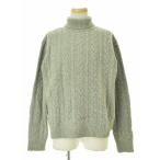 EMPORIO ARMANI / Emporio Armani ~90s archive сделано в Японии ta-toru шея длинный рукав вязаный свитер 