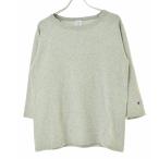 CHAMPION / チャンピオン T1011 MADE IN USA 霜降り ポケット付き 七分袖Tシャツ
