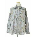 needles / ニードルス IN160 Ascot Collar EDW Shirt - Flower Pt アスコットカラー 長袖シャツ