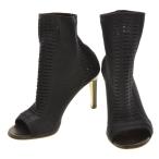 Gianvito Rossi / ジャンヴィトロッシ Vires オープントゥ ニット ソックス アンクルブーツ ブーティ