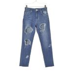 BACKS / задний sB15S9608PT повреждение обработка Denim брюки 