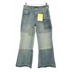 ショッピングJACOBS MARC JACOBS / マークジェイコブス 2S4RBT010D04 Patchwork Denim Cropped Flare Jean パッチワークフレア デニムパンツ