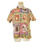 PAUL SMITH / ポールスミス 90s archive フラワーフォトパネル オープンカラー 半袖シャツ