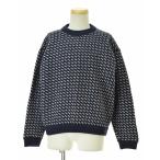 L.L.BEAN / エルエルビーン 80s ノルウェー製 バーズアイ 長袖ニットセーター