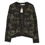 ZARA / ザラ 2142/182/800 スパンコールニット 長袖カーディガン