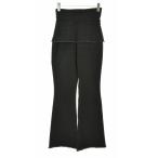 CLANE /klane14111-7321 CORSET BELL BOTTOM DENIM PANTS корсет bell низ Denim брюки 