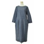45rpm / 45R / フォーティーファイブアールピーエム 7-01-5014 デニムロング 長袖ワンピース