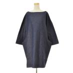 yarmo / ヤーモ YAR-16SS デニム 七分袖ワンピース