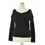 FRAY I.D / フレイアイディ FWNT221093 ビッグカラーリブ 長袖ニットセーター