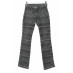 HYSTERIC GLAMOUR / ヒステリックグラマー 01193AP02 ウミヘビ ツギハギ スクラッチフレア デニムパンツ